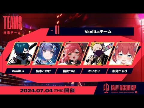 【Valorant】デュエリスト練習します、CRカップカスタム１日目　w/ばにら３、こかげちゃん、わいわいさん、かるび、ぺっぱーさん【ぶいすぽ / 猫汰つな】